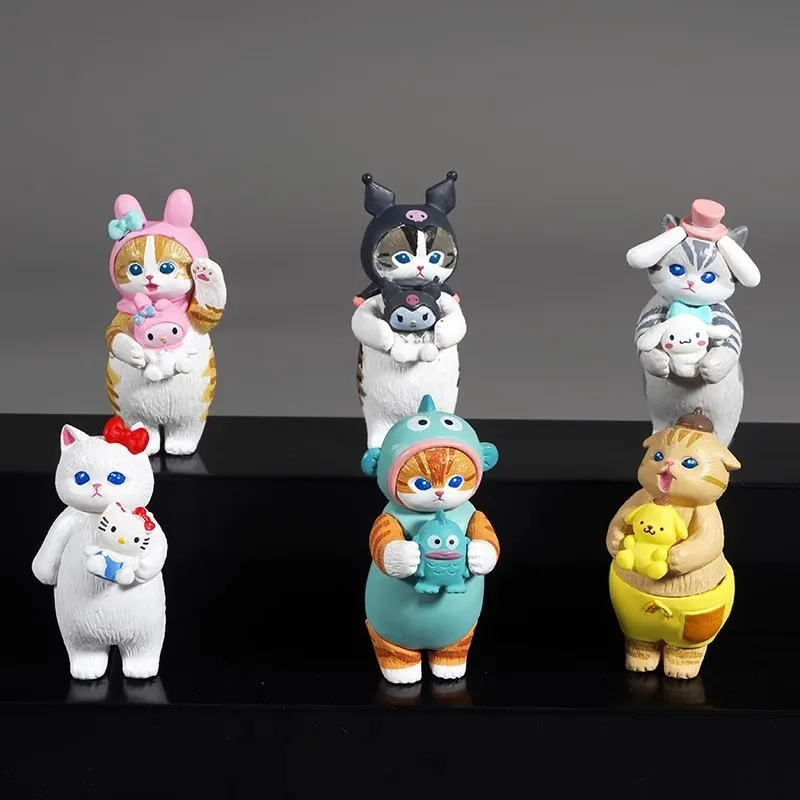 Mufosand Shark Cat Collaboration Kuromi Ugly Fish Cat Ornament Blind Box Toy Collection Model Anime Figure Birthday Gifts
Mufosand Shark Cat Collaboration Kuromi Ugly Fish Cat Ornament Blind Box Toy Collection Model Anime Figure Birthday Gifts