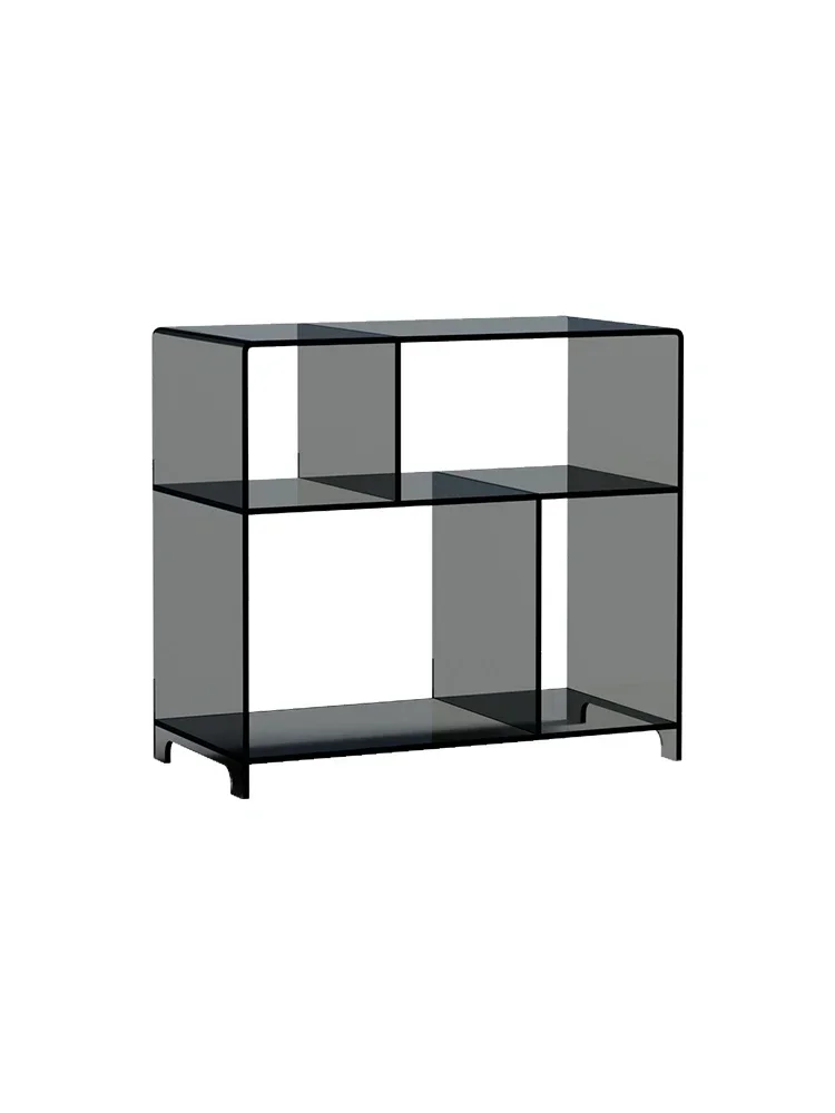 Acrylic multi-layer shelving, small unit sofa, edge bookshelves, extremely narrow side cabinets in the living room
Acrylic multi-layer shelving, small unit sofa, edge bookshelves, extremely narrow side cabinets in the living room
