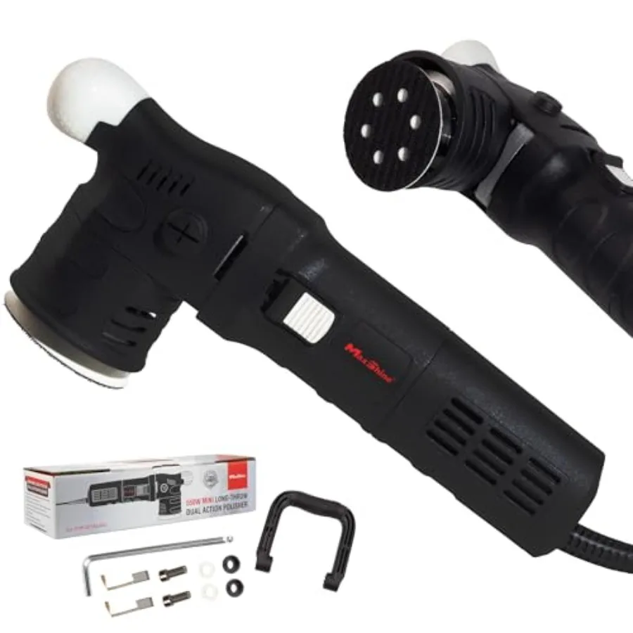 Полировщик двойного действия M312 с кидкой 12 мм и 3 опорными пластинами, высокопроизводительный двигатель мощностью 550 Вт, 6-скоростная регулировка скорости
Полировщик двойного действия M312 с кидкой 12 мм и 3 опорными пластинами, высокопроизводительный двигатель мощностью 550 Вт, 6-скоростная регулировка скорости