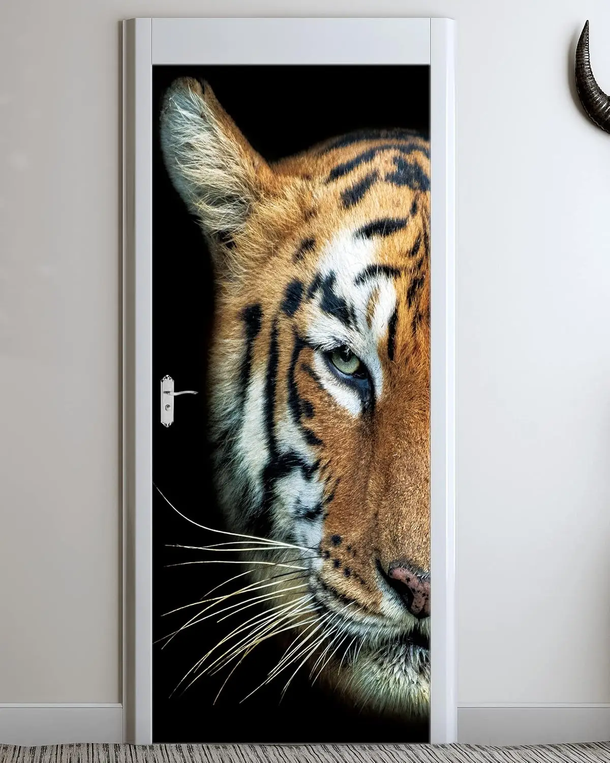 Peel and Stick Tiger Door Mural Removable Self-Adhesive Wallpaper for Home Decor
Peel and Stick Tiger Door Mural Removable Self-Adhesive Wallpaper for Home Decor
