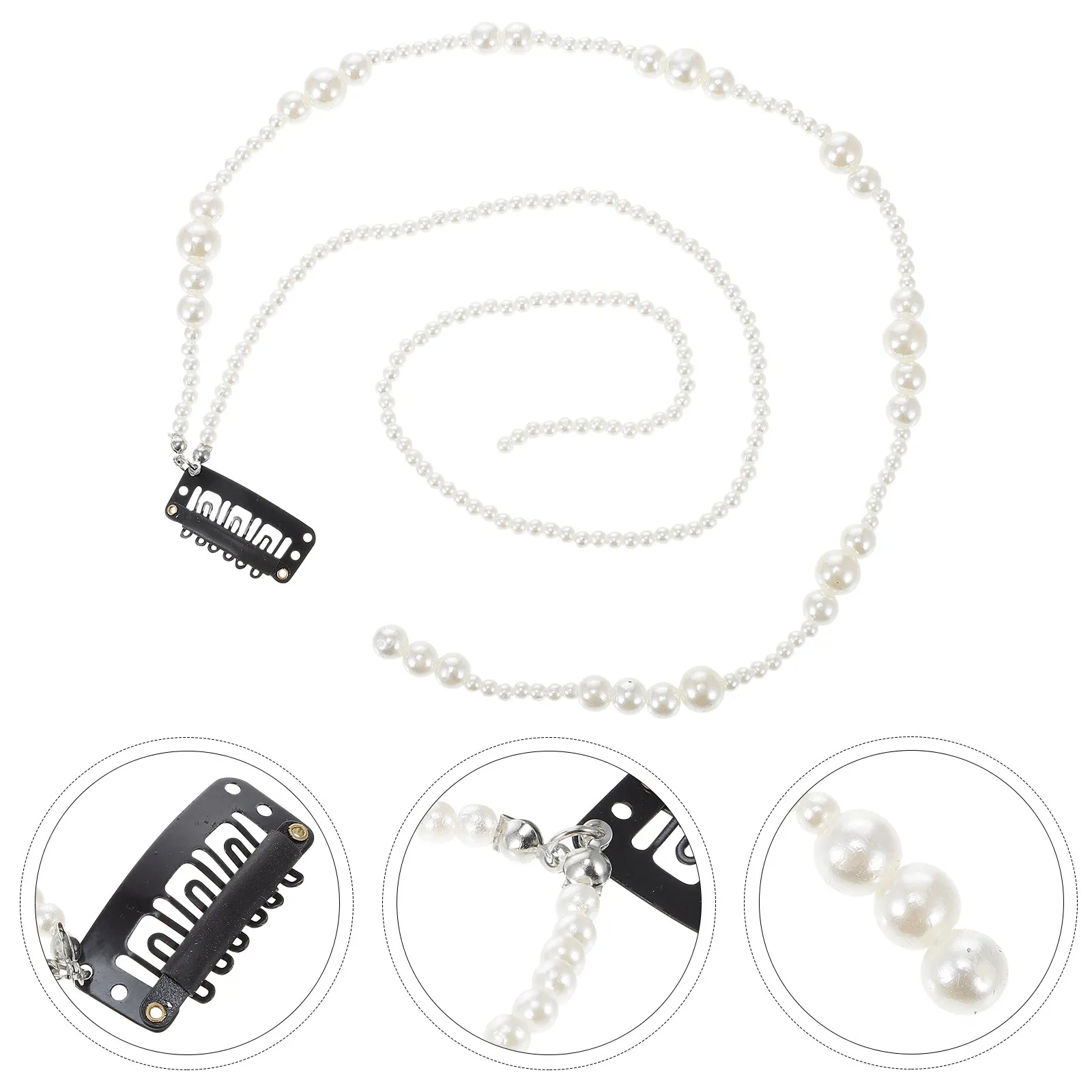 Имитация жемчужных накладных прядей для волос с кисточками-заколками для повседневного использования, фестивалей, выпускных вечеров и вечеринок в ночных клубах
Имитация жемчужных накладных прядей для волос с кисточками-заколками для повседневного использования, фестивалей, выпускных вечеров и вечеринок в ночных клубах