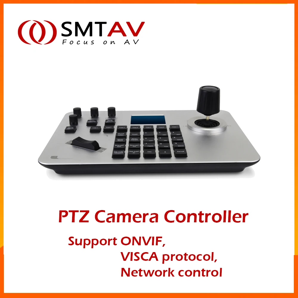 Video conference keyboard controller IP PTZ Camera Controller support ONVIF VISCA protocol Network controller
Video conference keyboard controller IP PTZ Camera Controller support ONVIF VISCA protocol Network controller