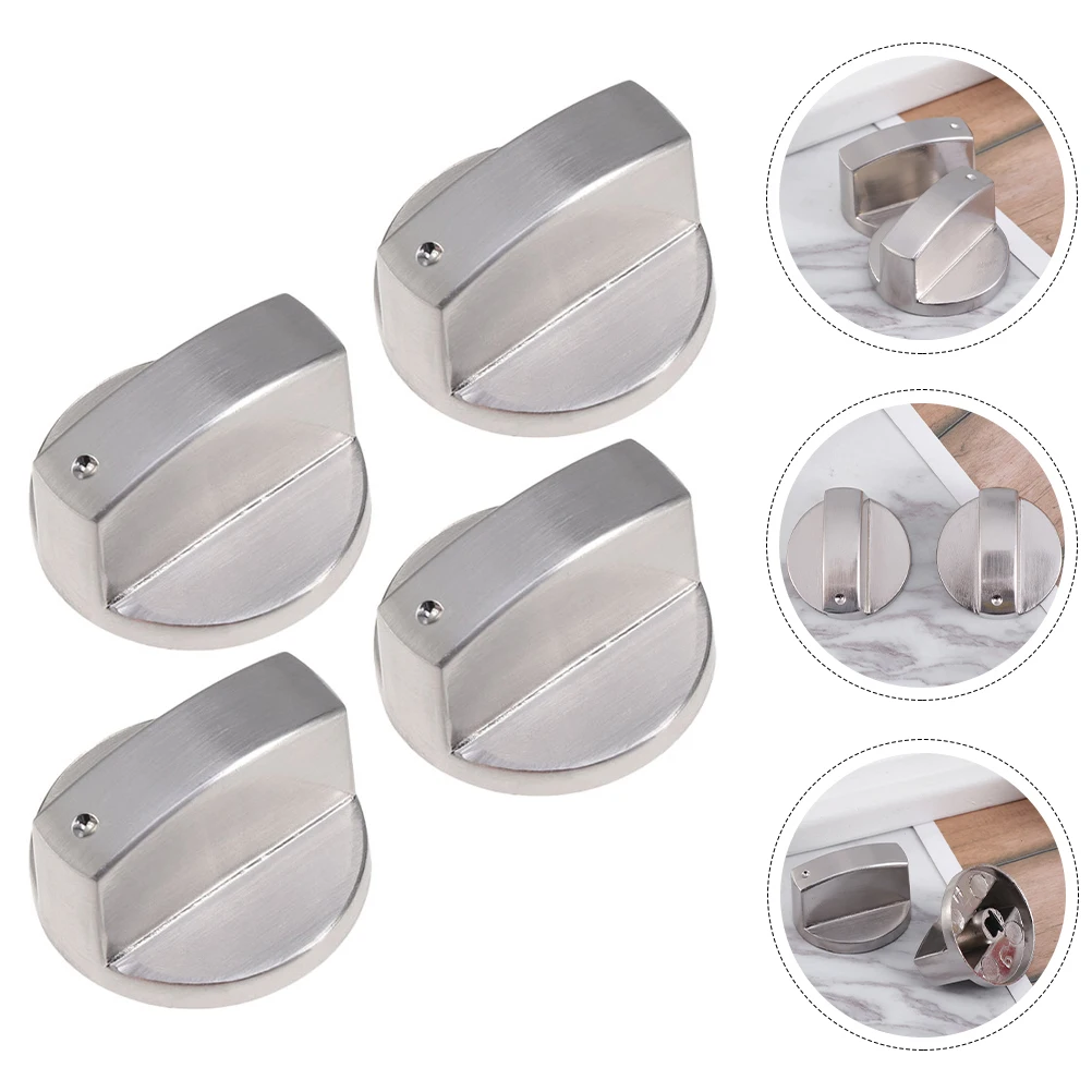 Replacement Gas Stove Knob Switch Burner Control Silver Zinc Alloy Durable 6mm Hole Fits Stoves Metal Kitchen Barware Part Long
Replacement Gas Stove Knob Switch Burner Control Silver Zinc Alloy Durable 6mm Hole Fits Stoves Metal Kitchen Barware Part Long