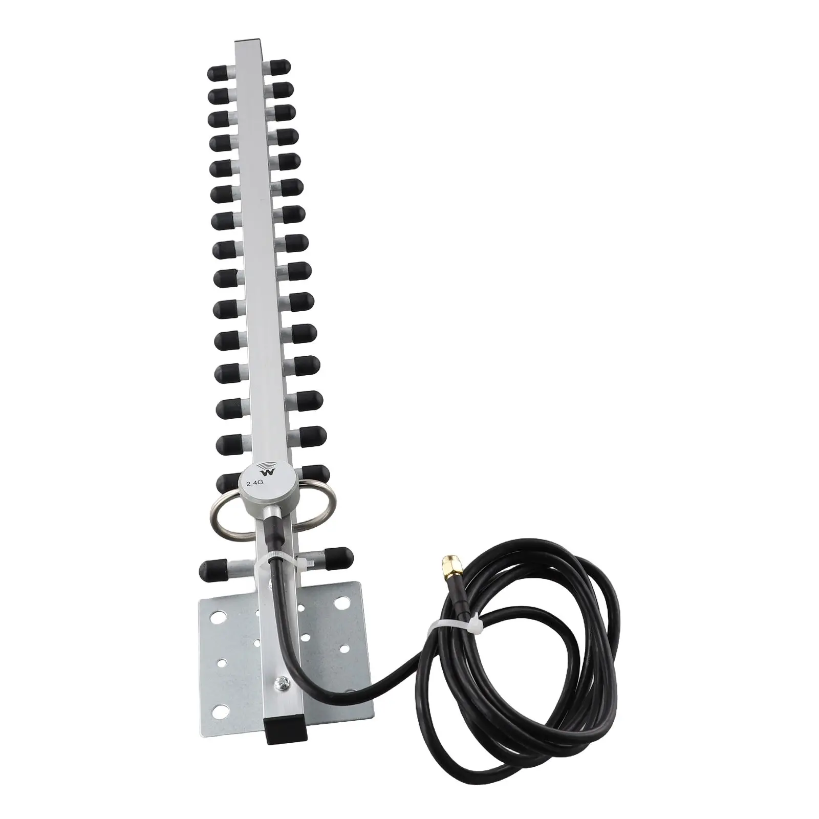 Outdoor WiFi Signal Booster Directional Antenna with 25dBi Gain Compatible with Routers and For Wireless Cards
Outdoor WiFi Signal Booster Directional Antenna with 25dBi Gain Compatible with Routers and For Wireless Cards