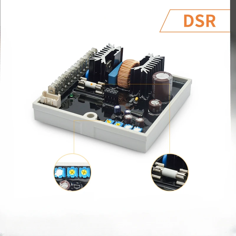 Diesel Brushless Universal Genset Parts Auto AVR DSR Generator Automatic Voltage Regulator AVR DSR For Genset
Diesel Brushless Universal Genset Parts Auto AVR DSR Generator Automatic Voltage Regulator AVR DSR For Genset