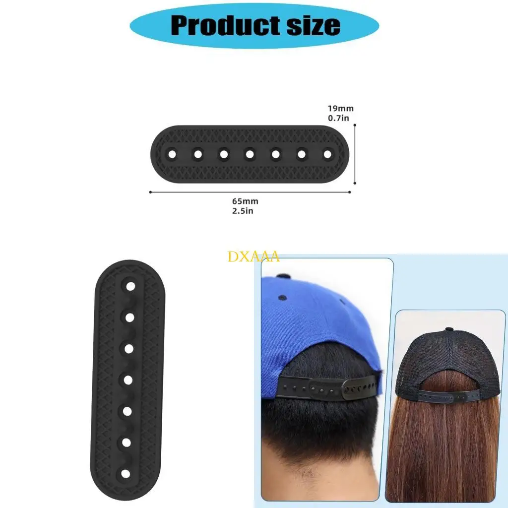 DXAA Silicones Hat Extensions Durability Snapbacks Hat Extender Hat Retainer for Easy Size Adjustment
DXAA Silicones Hat Extensions Durability Snapbacks Hat Extender Hat Retainer for Easy Size Adjustment