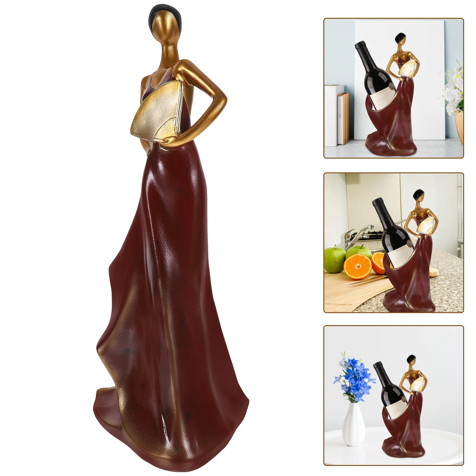 Bottle Light Luxury Beauty Red Rack Holder Decorative Ornaments (red) Woman Storage Resin Shelf
Bottle Light Luxury Beauty Red Rack Holder Decorative Ornaments (red) Woman Storage Resin Shelf