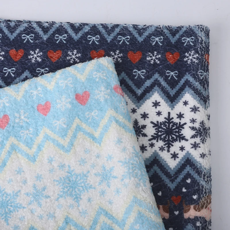 0.5m/1m/2m Lamb Fleece Printed Fabric Snowflake Cute Dog Cartoon Christmas winter Warm Fabric for DIY Sewing Coat, Gloves, Scarf
0.5m/1m/2m Lamb Fleece Printed Fabric Snowflake Cute Dog Cartoon Christmas winter Warm Fabric for DIY Sewing Coat, Gloves, Scarf