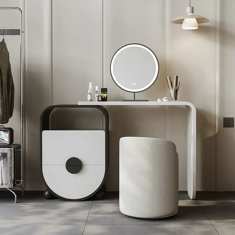 Dresser small wabi-sabi wind black and white small apartment bedroom makeup table modern minimalist storage bedside cabinet
Dresser small wabi-sabi wind black and white small apartment bedroom makeup table modern minimalist storage bedside cabinet