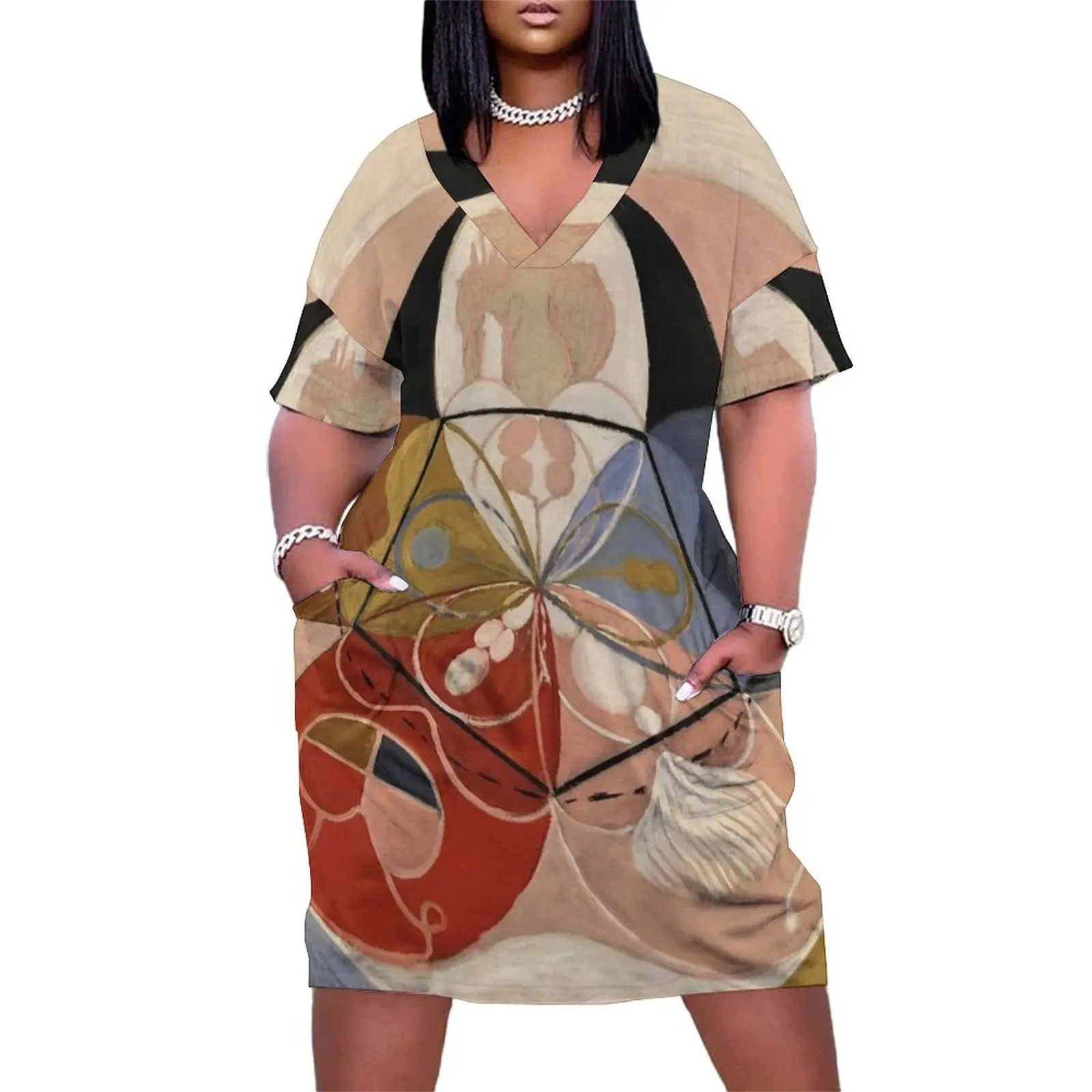 High Res Hilma af Klin 1862-1944, Vintage Art Loose Pocket Dress prom dress Elegant gown dress summer clothes for woman
High Res Hilma af Klin 1862-1944, Vintage Art Loose Pocket Dress prom dress Elegant gown dress summer clothes for woman