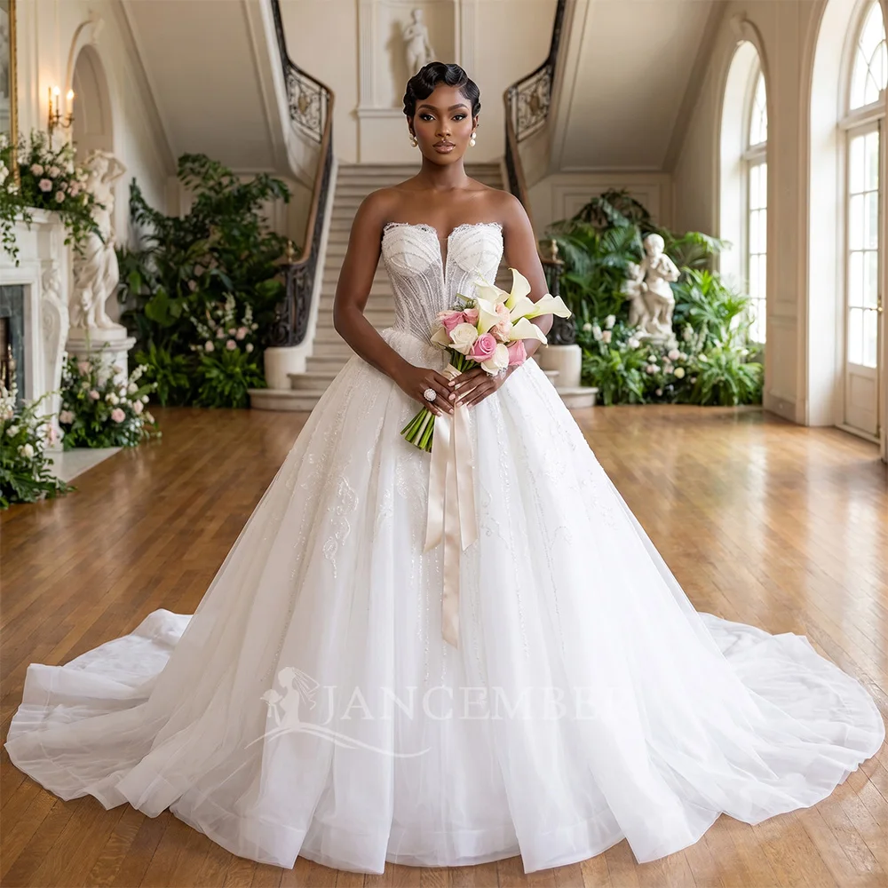 Strapless Customized Wedding Dresses 2026 Side Split Ruched Strapless Bridal Gown Princess Bride Dresses Vestidos De Novia
Strapless Customized Wedding Dresses 2026 Side Split Ruched Strapless Bridal Gown Princess Bride Dresses Vestidos De Novia
