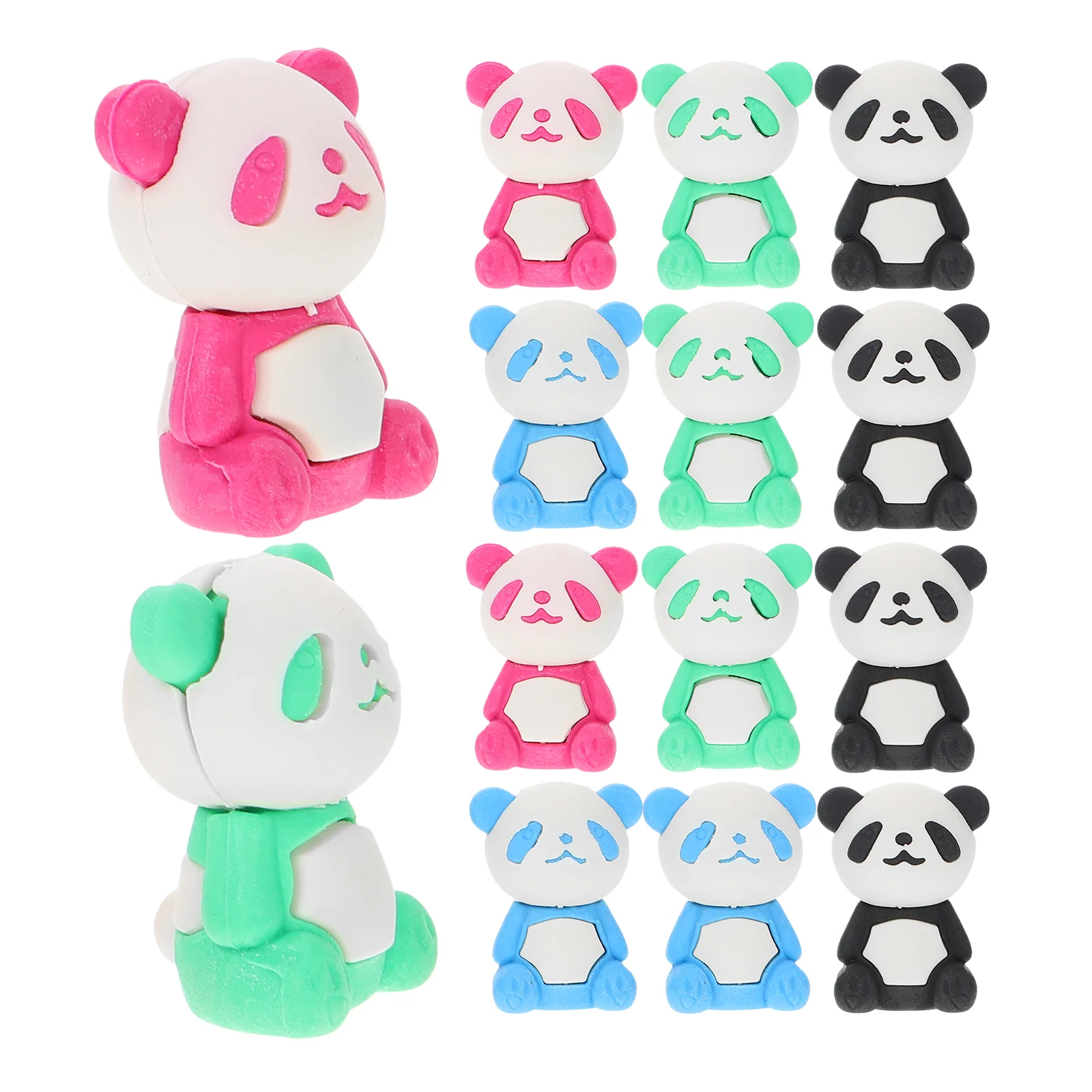 16 Pcs Panda Eraser Kids Toys Painting Room Decor Rubber Student Cartoon Child Animals
16 Pcs Panda Eraser Kids Toys Painting Room Decor Rubber Student Cartoon Child Animals