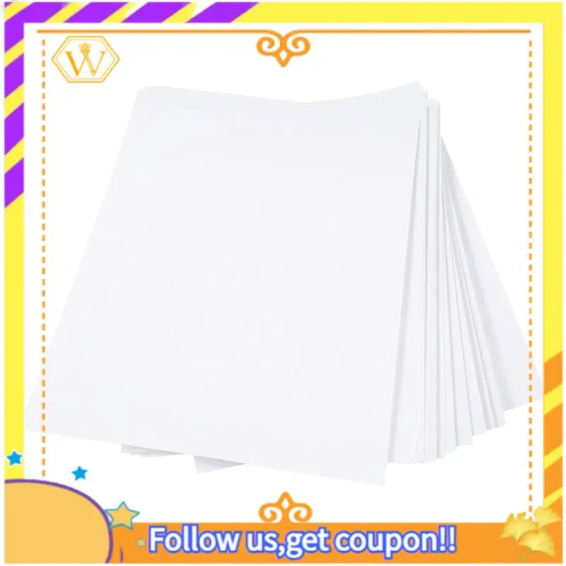 Latest-Premium Printable Waterproof Vinyl Sticker Paper For Inkjet And Printer 210X280mm 30 Sheets Matte White Decal Paper
Latest-Premium Printable Waterproof Vinyl Sticker Paper For Inkjet And Printer 210X280mm 30 Sheets Matte White Decal Paper