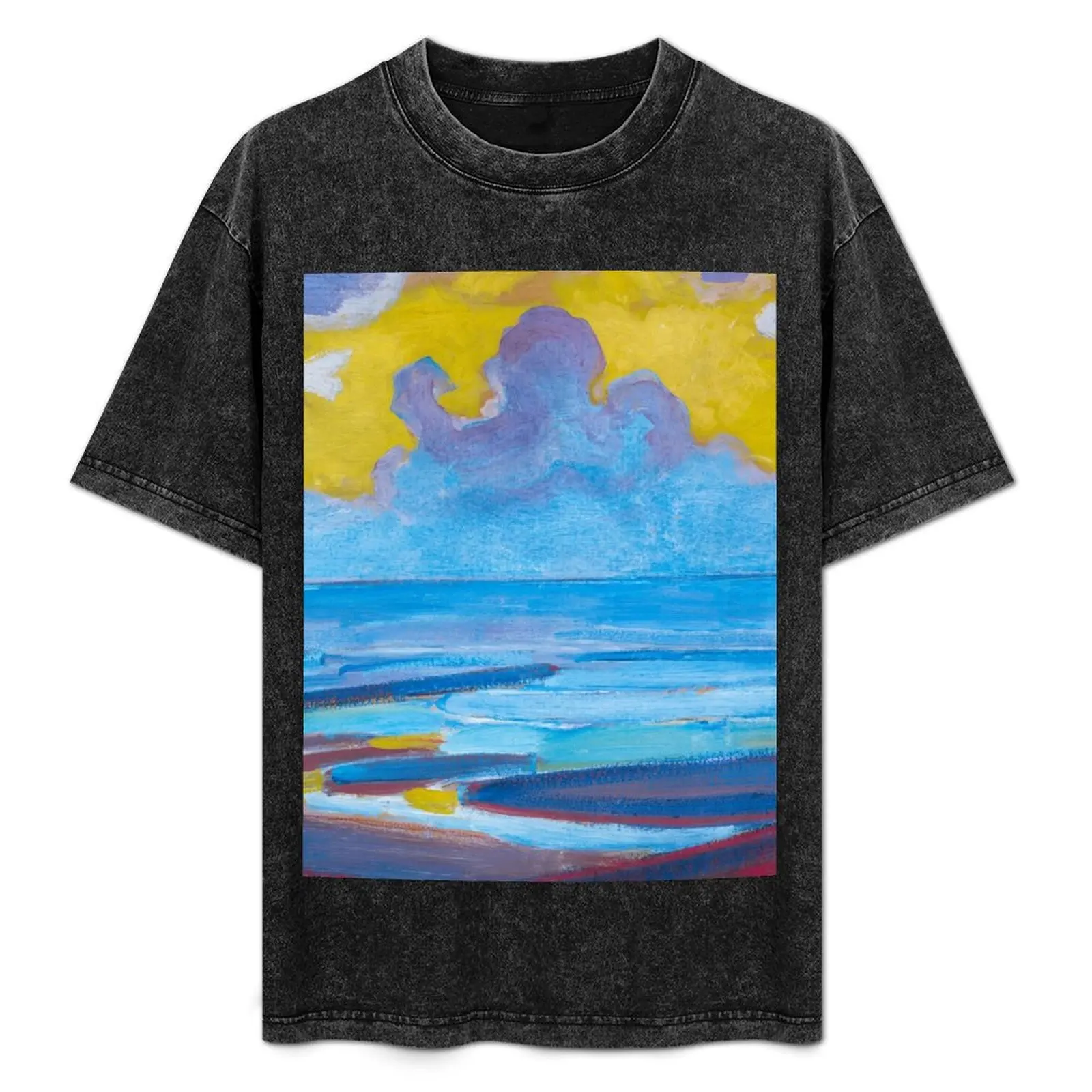 By the Sea (1909) by Piet Mondrian T-Shirt Basic Casual Short Sleeve Cotton Shirt
By the Sea (1909) by Piet Mondrian T-Shirt Basic Casual Short Sleeve Cotton Shirt