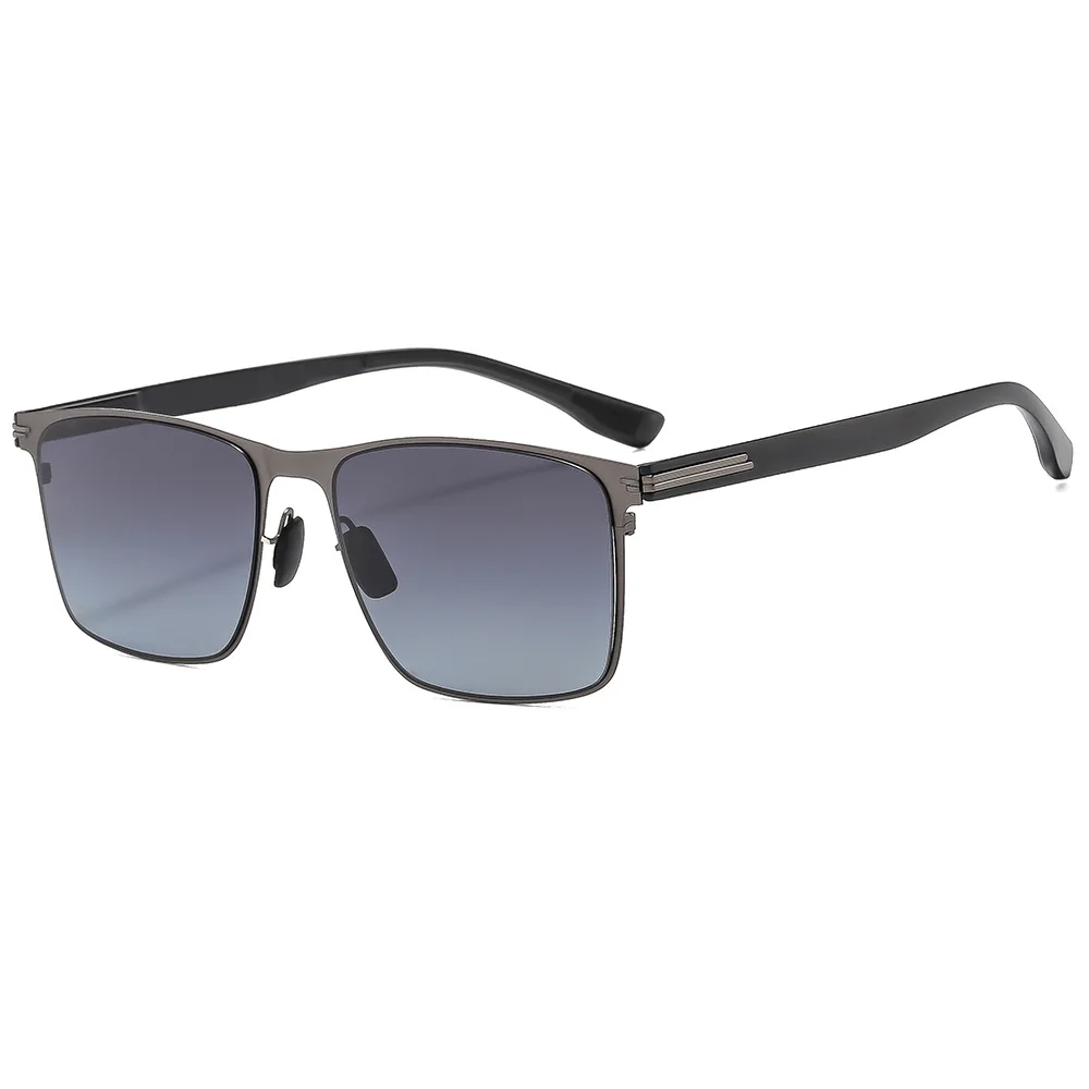 Polarized Men Sunglasses Stainless Steel New Design Nylon Lenses Prescription Lenses Suitable
Polarized Men Sunglasses Stainless Steel New Design Nylon Lenses Prescription Lenses Suitable