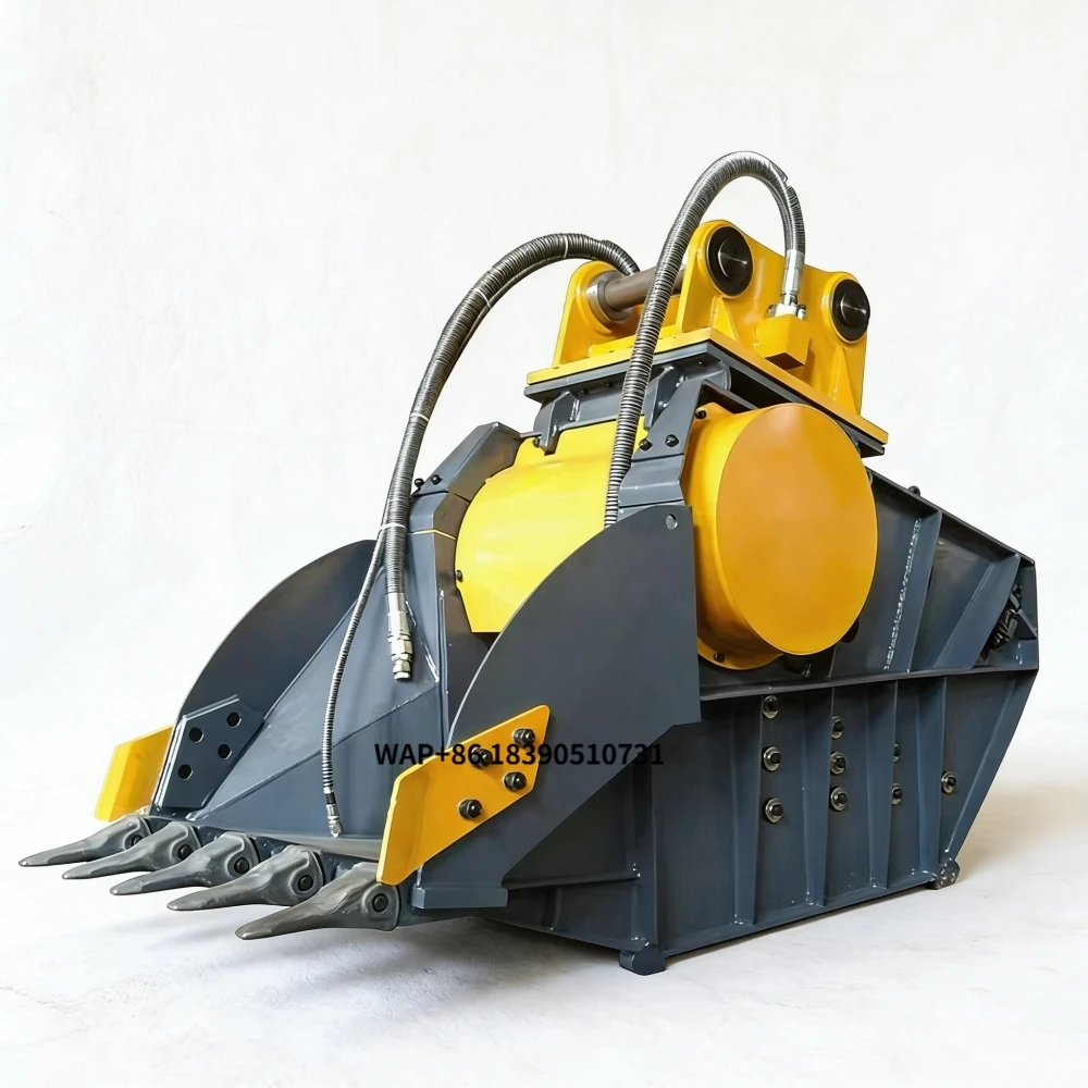 Customize Hydraulic Jaw Concrete Crushing Bucket Rock Crushing Bucket for Excavators Weighing 13 to 17 Tons
Customize Hydraulic Jaw Concrete Crushing Bucket Rock Crushing Bucket for Excavators Weighing 13 to 17 Tons