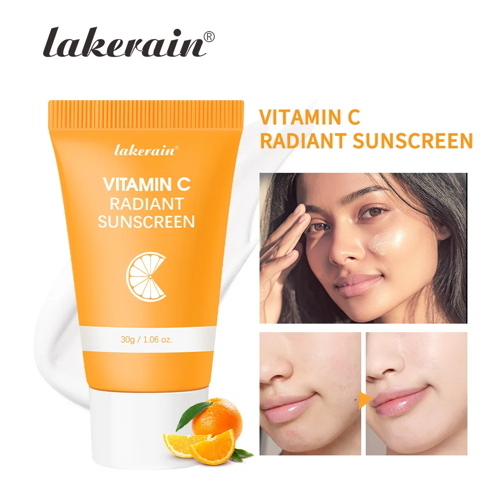 Lakerain Vitamin C Sunscreen Even Skin Tone SPF50+ Long Lasting Sun Protection Effect Deep Nourishment VC Radiant Sunscreen
Lakerain Vitamin C Sunscreen Even Skin Tone SPF50+ Long Lasting Sun Protection Effect Deep Nourishment VC Radiant Sunscreen