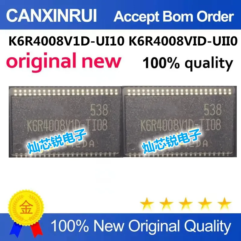 New original K6R4008V1D-UI10 K6R4008VID-UII0 high-speed static RAM chip
New original K6R4008V1D-UI10 K6R4008VID-UII0 high-speed static RAM chip
