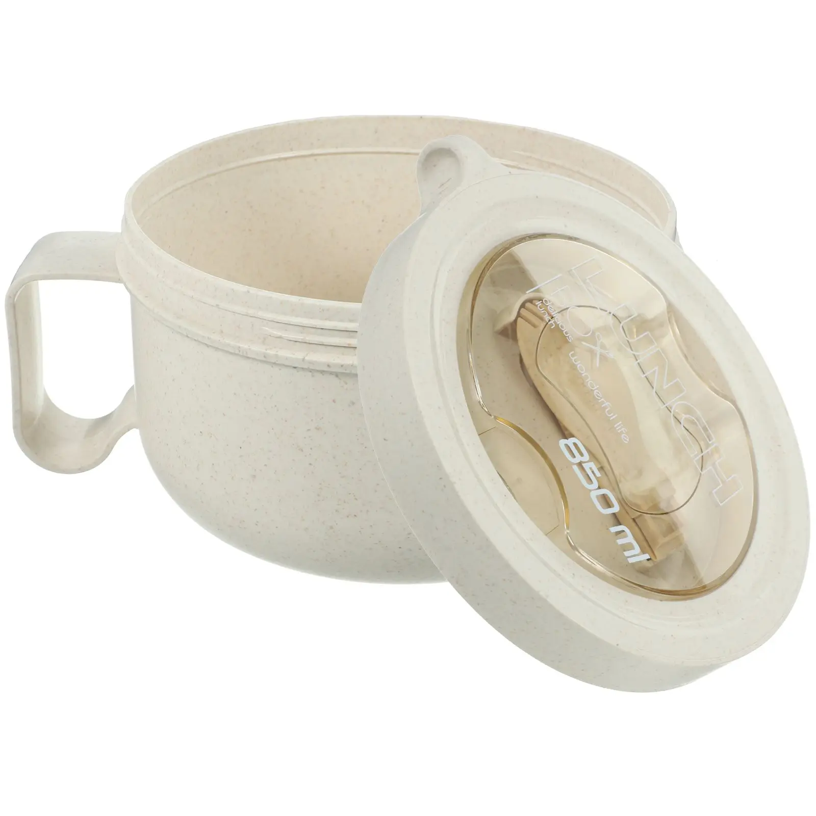 Ramen Bowls Portable Student Instant Noodle with Spoon Lunch Large Capacity Sealed Box Beige Outdoor Food Containers for
Ramen Bowls Portable Student Instant Noodle with Spoon Lunch Large Capacity Sealed Box Beige Outdoor Food Containers for