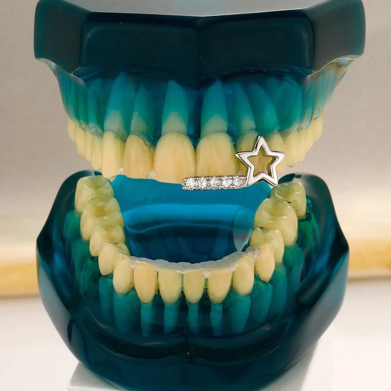 Star Shape Teeth Grills for Women, Silver Metal Tooth Accessory, Trendy Hip Hop Party Jewelry
Star Shape Teeth Grills for Women, Silver Metal Tooth Accessory, Trendy Hip Hop Party Jewelry