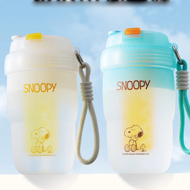 cartoon Snoopy Water Bottle Summer Cute Gradient Color Cover Straw Cup Outdoor Sports Travel Play Portable Plastic Water Cup
cartoon Snoopy Water Bottle Summer Cute Gradient Color Cover Straw Cup Outdoor Sports Travel Play Portable Plastic Water Cup