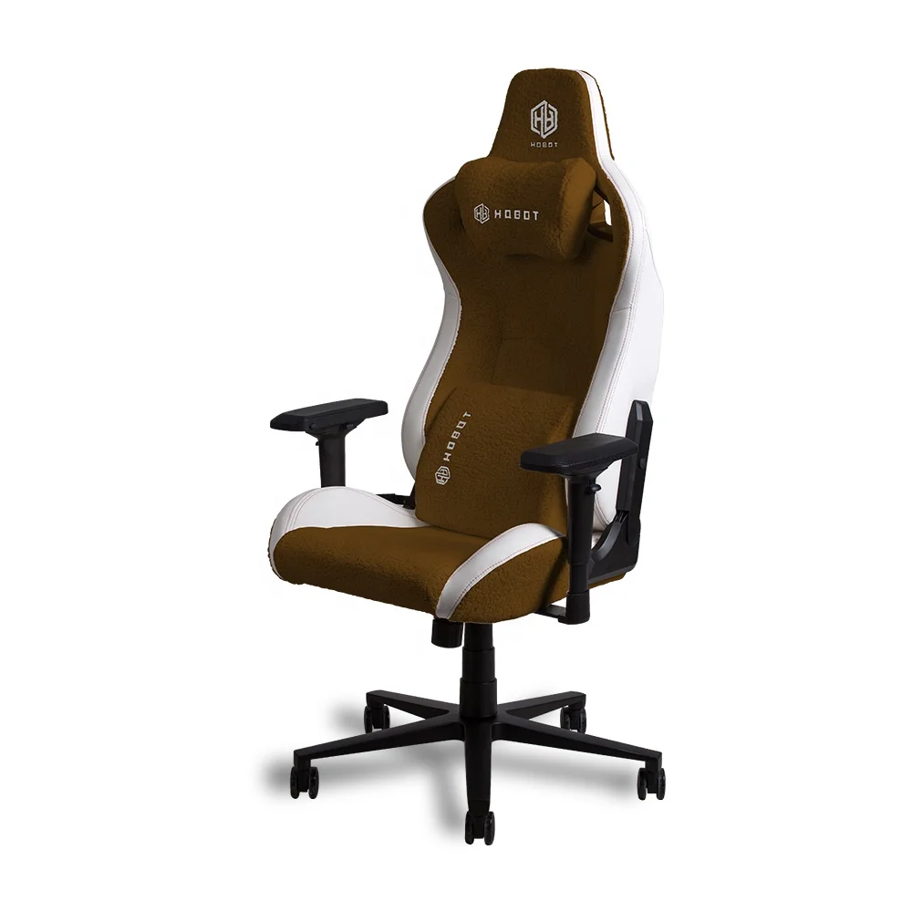 Brown Gaming Chair High Quality Luxury Ergonomic Fluffy Chenille PU Fabric Adjustable Headrest Revolving Reclining Massage
Brown Gaming Chair High Quality Luxury Ergonomic Fluffy Chenille PU Fabric Adjustable Headrest Revolving Reclining Massage