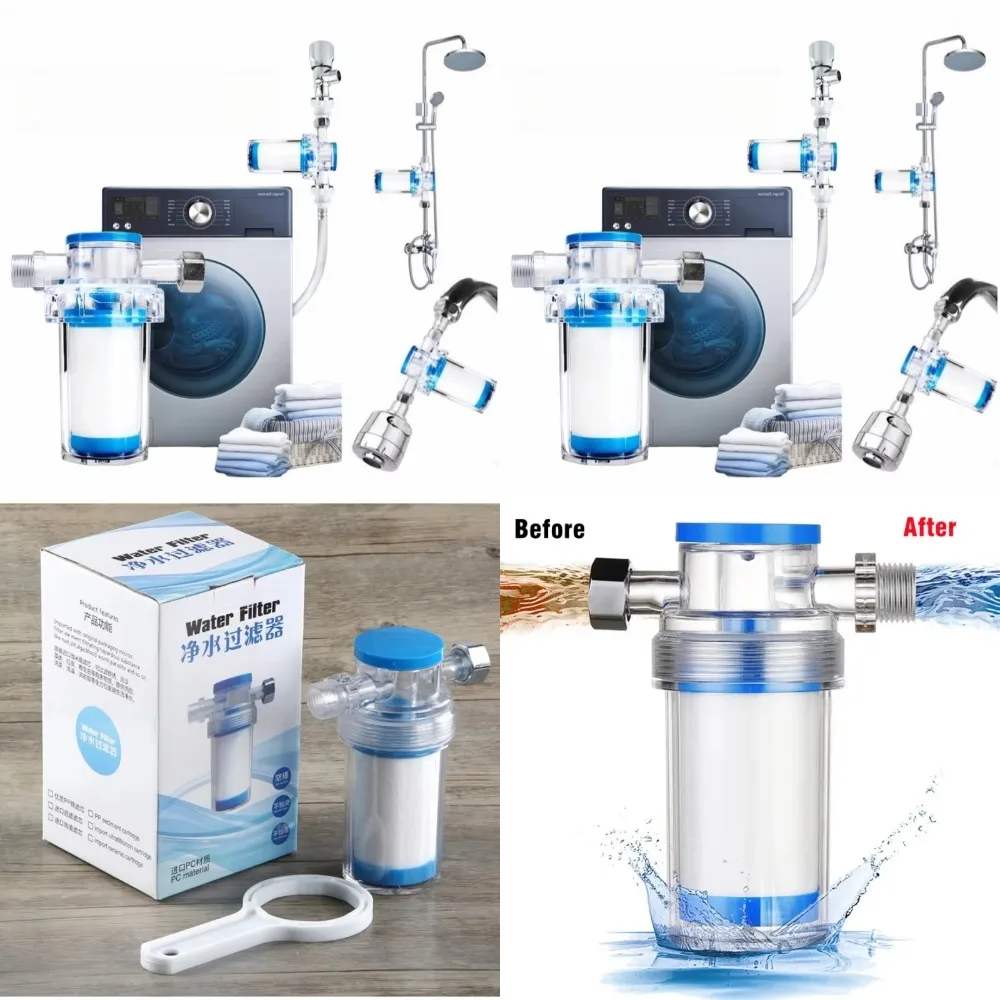 Washing Machine Water Filter Cartridge Purifier Filter Cartridge PP Cotton Pre-filter Water Heater Faucet Shower filter for Home
Washing Machine Water Filter Cartridge Purifier Filter Cartridge PP Cotton Pre-filter Water Heater Faucet Shower filter for Home