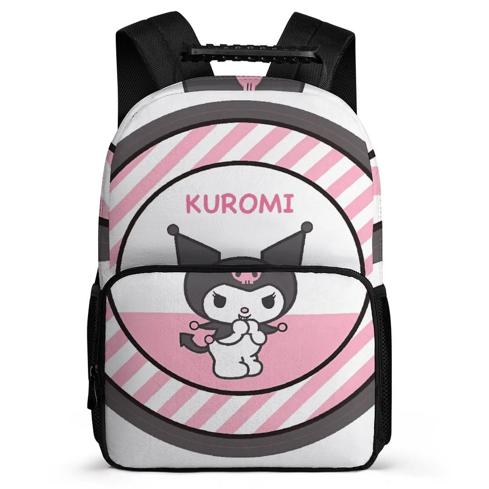 Мультяшный рюкзак Sanrio Kuromi, рюкзак для девочек-подростков и мальчиков, женский рюкзак 16 дюймов
Мультяшный рюкзак Sanrio Kuromi, рюкзак для девочек-подростков и мальчиков, женский рюкзак 16 дюймов