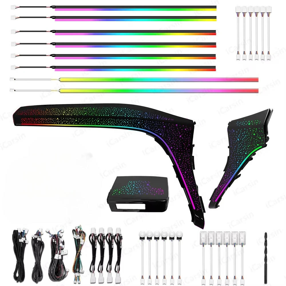 Hot-selling 256 Colors Symphony Led Car Interior Ambient Lighting for Toyota Alphard 20AH 2008-2015 Strip Accessories RHD
Hot-selling 256 Colors Symphony Led Car Interior Ambient Lighting for Toyota Alphard 20AH 2008-2015 Strip Accessories RHD