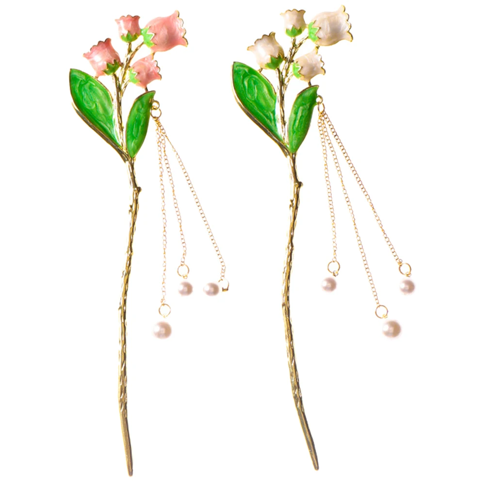 2Pcs Pearl Hairpin Elegant Tassel Accessories Durable Traditional Chinese Women Hair Sticks Styling Bun Vintage
2Pcs Pearl Hairpin Elegant Tassel Accessories Durable Traditional Chinese Women Hair Sticks Styling Bun Vintage
