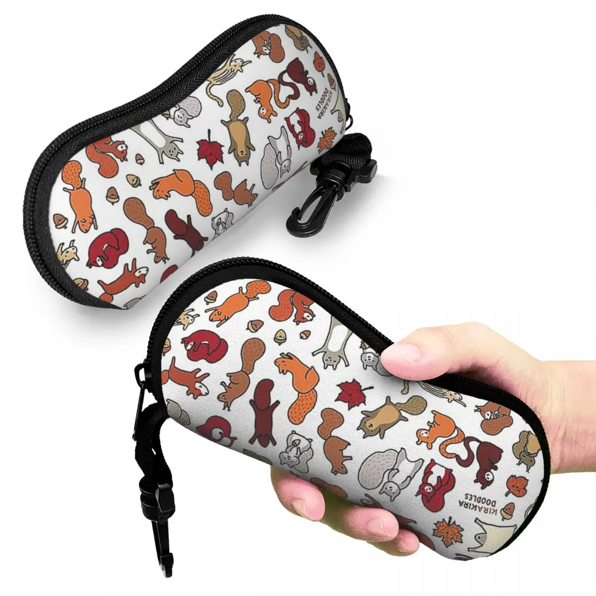 Squirrels In Fall Doodle Shell Glasses Case Protector Sunglasses Box Women Men Soft Eyeglasses Bag Pouch
Squirrels In Fall Doodle Shell Glasses Case Protector Sunglasses Box Women Men Soft Eyeglasses Bag Pouch