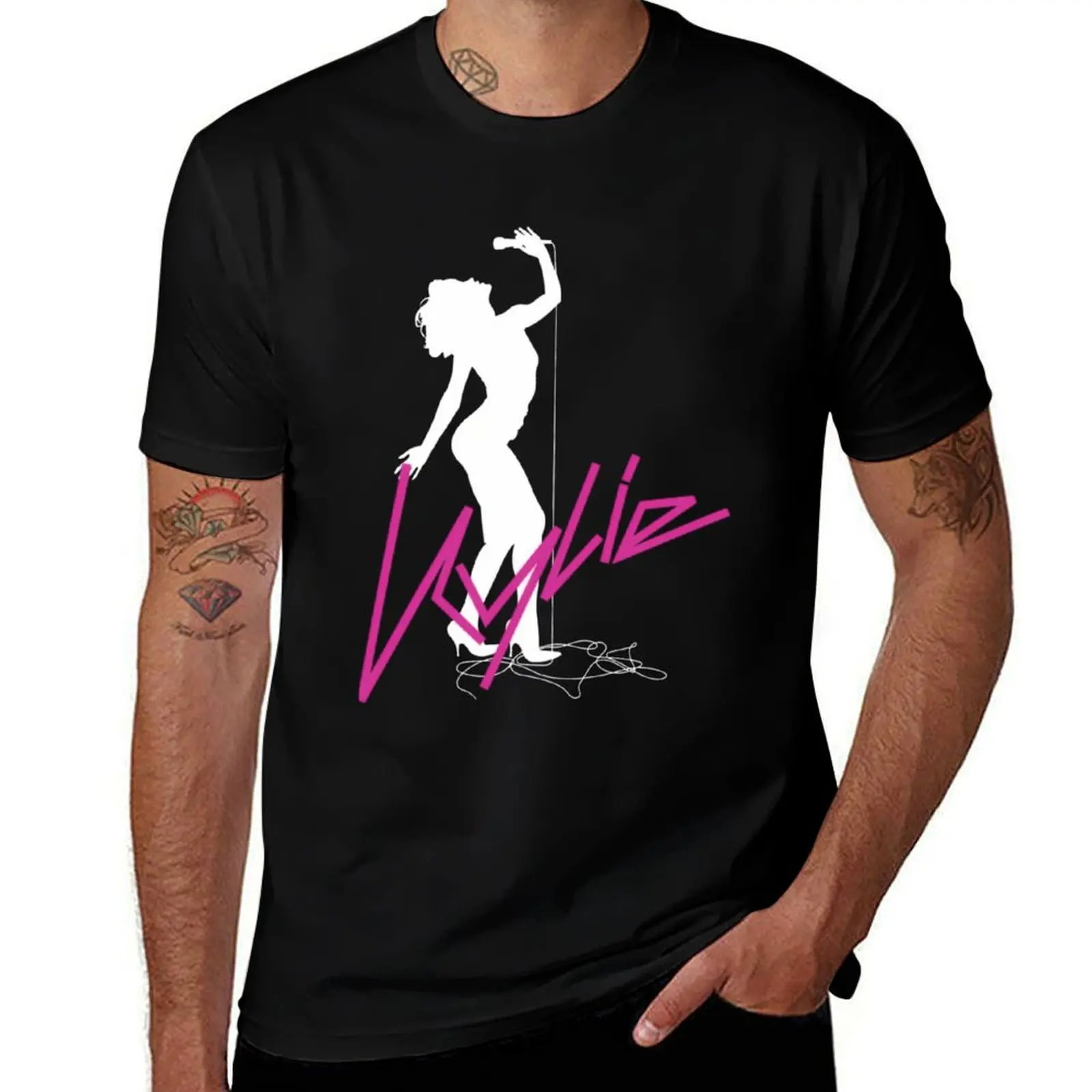 Kylie Minogue Fever 20Th Anniversary White Silhouette With Logo T-Shirt quick-drying new edition oversized t shirts for men
Kylie Minogue Fever 20Th Anniversary White Silhouette With Logo T-Shirt quick-drying new edition oversized t shirts for men