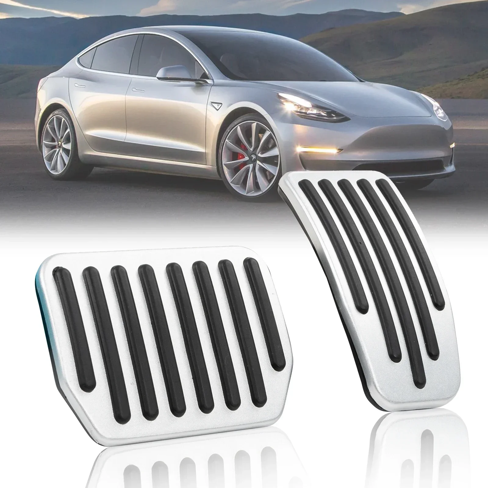 For New Tesla Model Y Juniper 2025 Upgrade Foot Pedal Pads Non-slip Accelerator Brake Rest Performance Aluminum Mats Accessories
For New Tesla Model Y Juniper 2025 Upgrade Foot Pedal Pads Non-slip Accelerator Brake Rest Performance Aluminum Mats Accessories