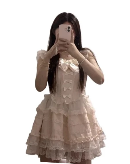 Generated Color Sparkling Butterfly Big Bow Princess Dress Women Summer New Birthday Quinceanera Lolita Dress Jsk Cake Dresses
Generated Color Sparkling Butterfly Big Bow Princess Dress Women Summer New Birthday Quinceanera Lolita Dress Jsk Cake Dresses