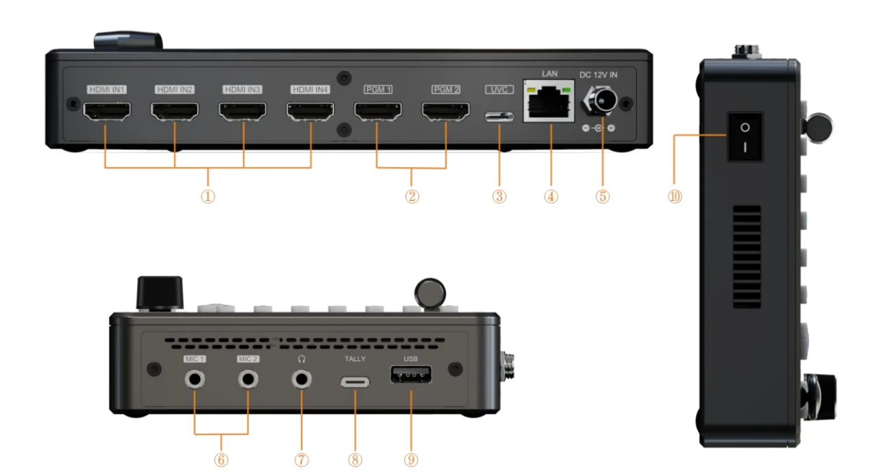 2025Высокое качество Виртуальная студия 4-канальный видеомикшер Switcher Compete Black Magic Switcher Микшер 8 каналов Прямая трансляция Япония
2025Высокое качество Виртуальная студия 4-канальный видеомикшер Switcher Compete Black Magic Switcher Микшер 8 каналов Прямая трансляция Япония