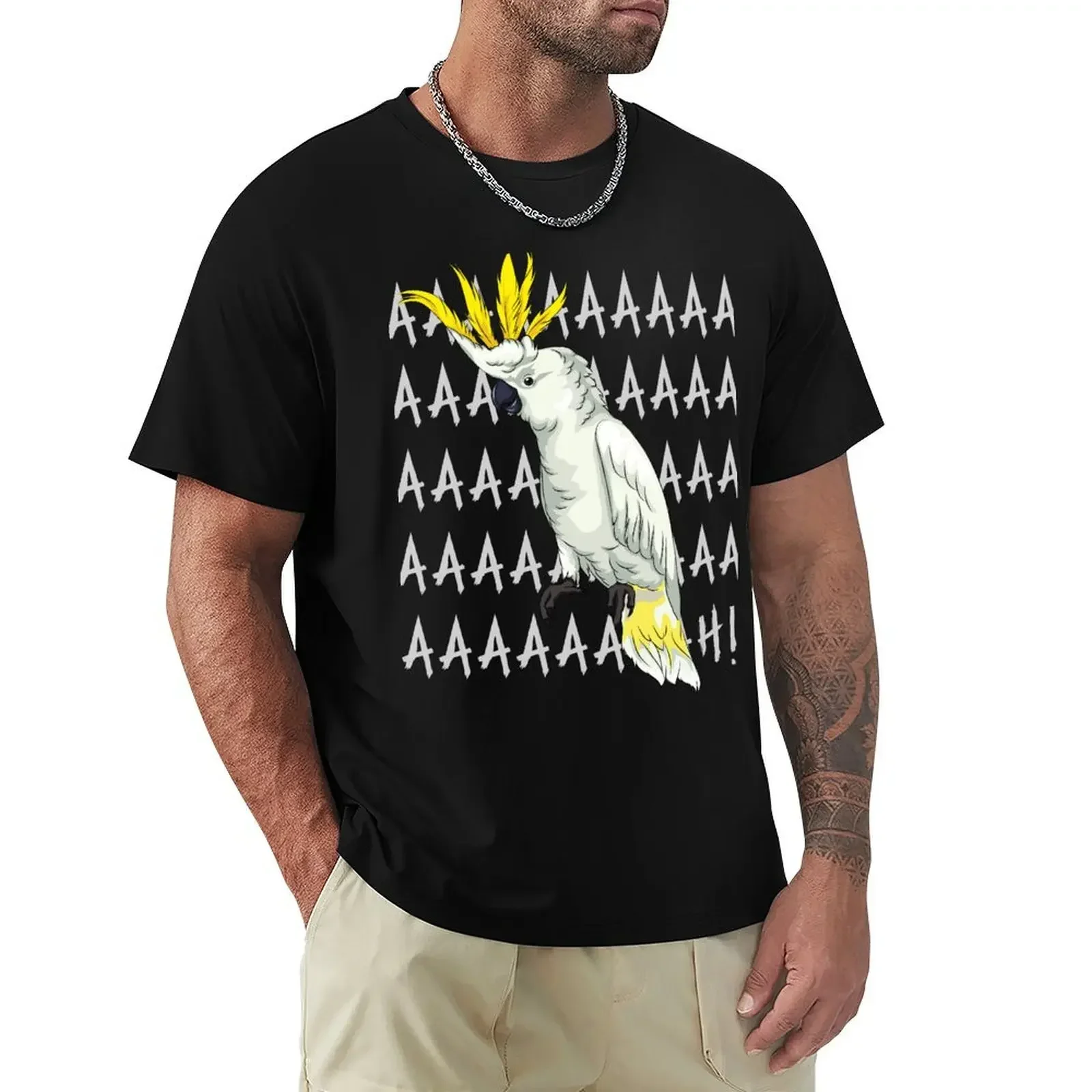 Funny Cockatoo Parrot Art Gift T-Shirt blue archive animal prinfor boys boys whites cheap stuff luxury clothes men
Funny Cockatoo Parrot Art Gift T-Shirt blue archive animal prinfor boys boys whites cheap stuff luxury clothes men