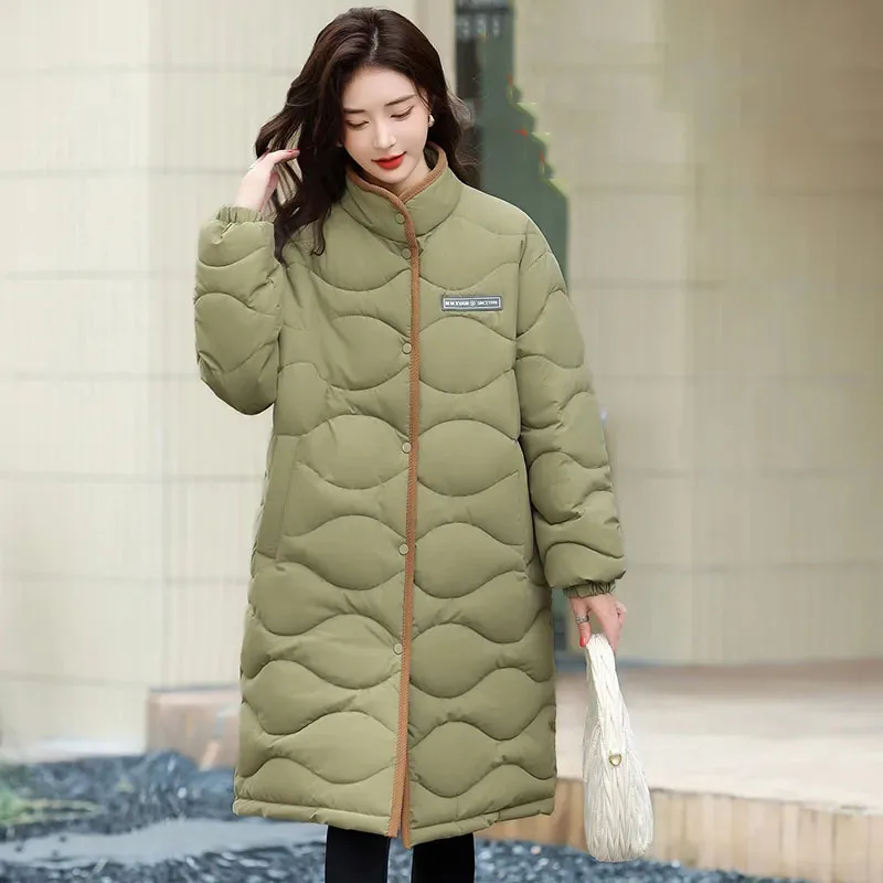 NEW Coats Womens Parkas Winter Solid Loose Thickened Long Jacket for Women Clothing New Outerwear Korean Popular Clothes Tops
NEW Coats Womens Parkas Winter Solid Loose Thickened Long Jacket for Women Clothing New Outerwear Korean Popular Clothes Tops