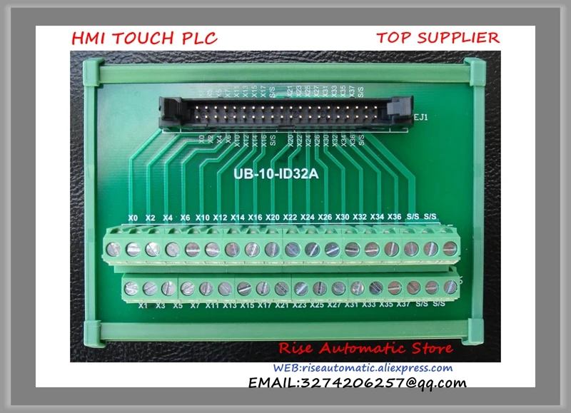 DVPAETB-ID32A Updated To UB-10-ID32A PLC PLC External Terminal Module For DVP-32SM Series 32 Inputs Accessory
DVPAETB-ID32A Updated To UB-10-ID32A PLC PLC External Terminal Module For DVP-32SM Series 32 Inputs Accessory