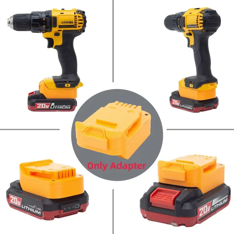 For Dewalt Bauer Adaptor For Bauer Battery To Dewalt Tools Adaptor Accessories (Not include tools and battery)
For Dewalt Bauer Adaptor For Bauer Battery To Dewalt Tools Adaptor Accessories (Not include tools and battery)