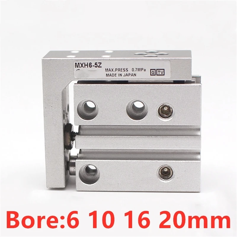 MXH New Original MXH6 MXH10 MXH16 MXH20 Compact Slide Cylinder pneumatic 5 10 15 20 25 30 40 50 60Z Double acting Piston
MXH New Original MXH6 MXH10 MXH16 MXH20 Compact Slide Cylinder pneumatic 5 10 15 20 25 30 40 50 60Z Double acting Piston
