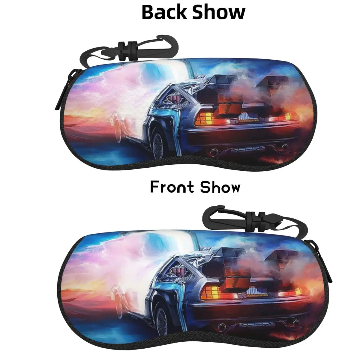 Back To The Future Delorean Time Machine Shell Glasses Case Protective Sunglasses Box Women Men Soft Eyeglass Bag Pouch 
Back To The Future Delorean Time Machine Shell Glasses Case Protective Sunglasses Box Women Men Soft Eyeglass Bag Pouch
