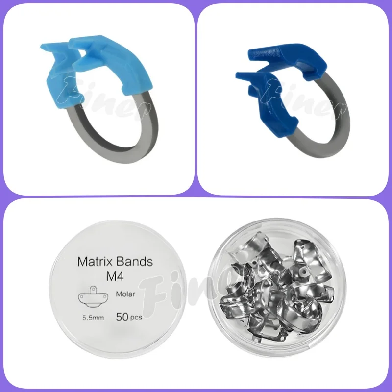 Dental Matrix Band Clamp Ring Dental Sectional Matrix System Clip Ring Dental Matrices Dentistry Tool 
Dental Matrix Band Clamp Ring Dental Sectional Matrix System Clip Ring Dental Matrices Dentistry Tool