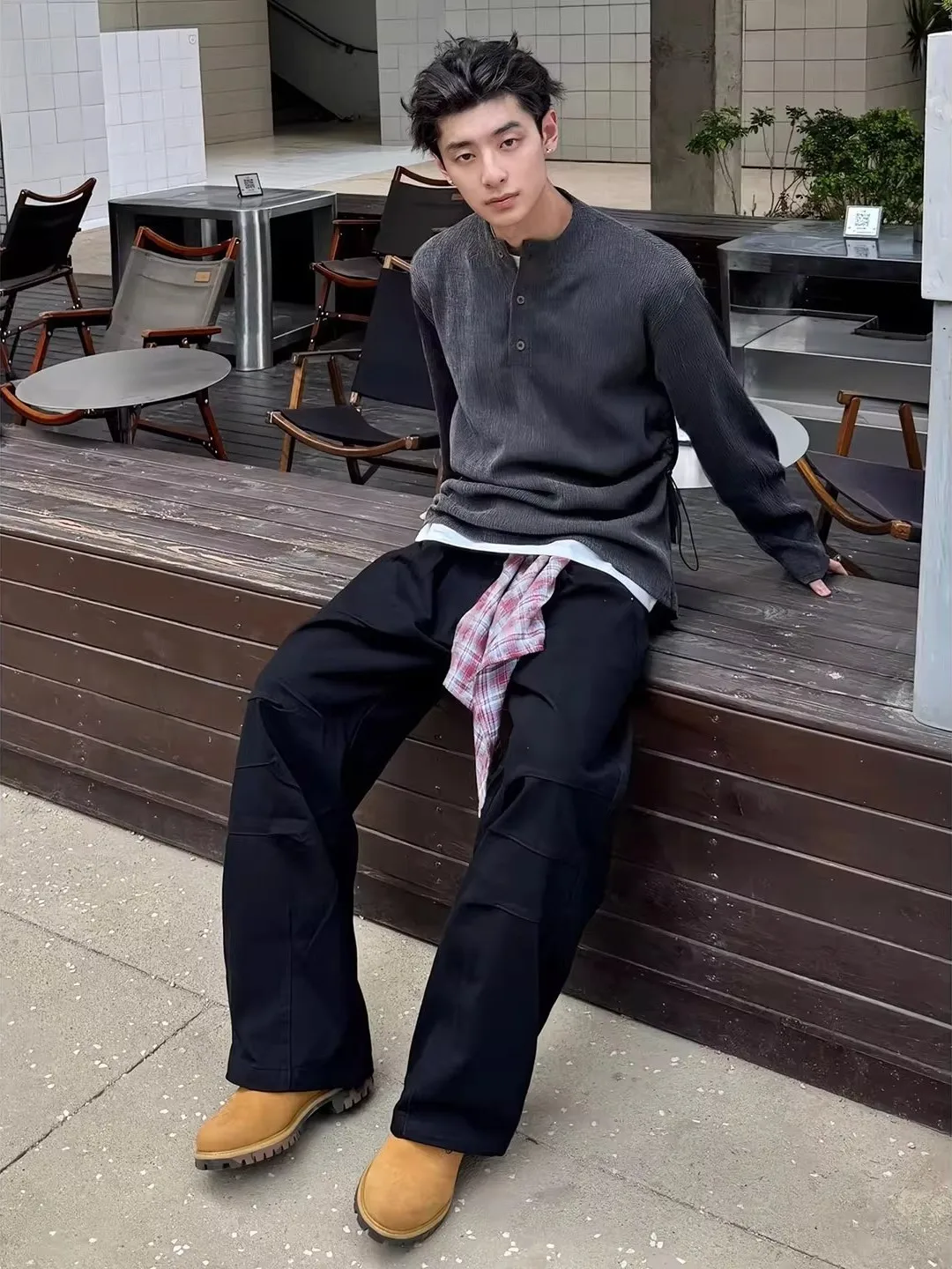 American High Street Retro Henry Collar Men's Sweater Autumn Winter Lazy High-End Knitted irt CleanFit Inner Wear
American High Street Retro Henry Collar Men's Sweater Autumn Winter Lazy High-End Knitted irt CleanFit Inner Wear