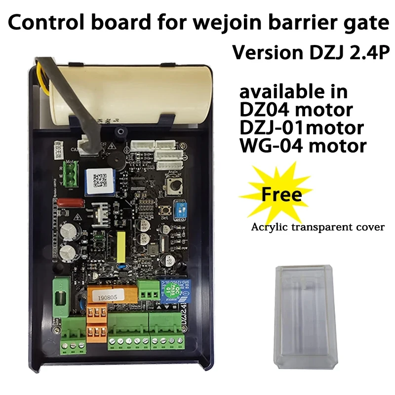 Barrier Dzj2.4P Controller, Barrier Mainboard Community Track Car Blocker Circuit Board 418 Receiver
Barrier Dzj2.4P Controller, Barrier Mainboard Community Track Car Blocker Circuit Board 418 Receiver