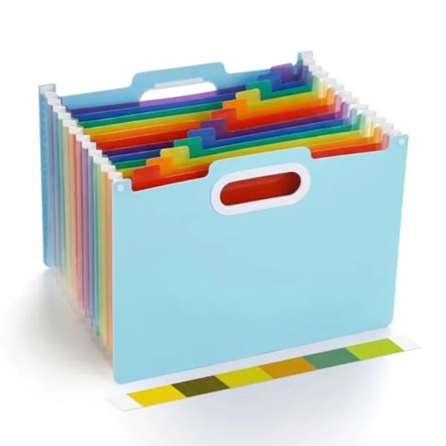 Expanding File Folder, 13 Pockets Accordion File Organizer, Letter/A4 Size Document Organizer for Home Office School
Expanding File Folder, 13 Pockets Accordion File Organizer, Letter/A4 Size Document Organizer for Home Office School