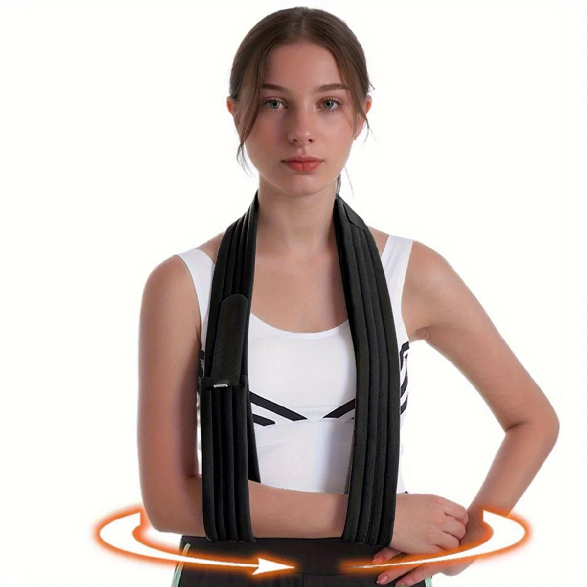 71inch/180cm Shoulder Immobilizer Arm Sling Adjustable Arm Support Sling for Rotator Cuff Torn Arm Wrist Hand Elbow Injury Brace
71inch/180cm Shoulder Immobilizer Arm Sling Adjustable Arm Support Sling for Rotator Cuff Torn Arm Wrist Hand Elbow Injury Brace