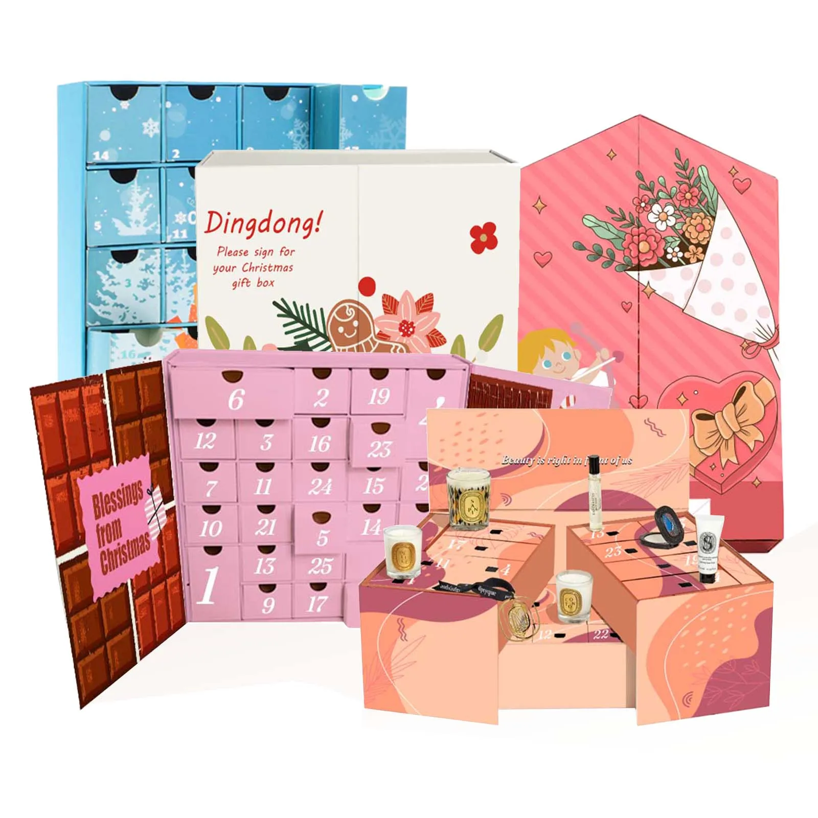 Customization.New Custom Gift Box Empty Cosmetic Set Beauty Advent Calendar Box Calendario De Adviento
Customization.New Custom Gift Box Empty Cosmetic Set Beauty Advent Calendar Box Calendario De Adviento