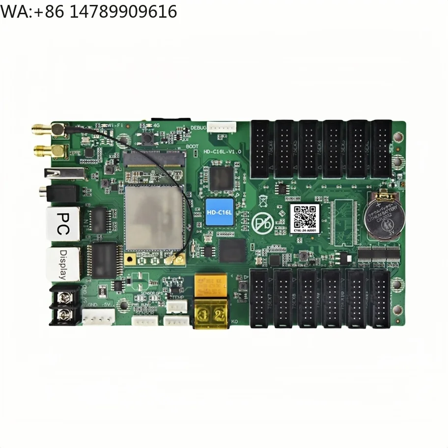 HUIDU HD-C16L Asynchronous Controller for Full Color LED Display Sending Card & Receiver Hdplayer Software
HUIDU HD-C16L Asynchronous Controller for Full Color LED Display Sending Card & Receiver Hdplayer Software