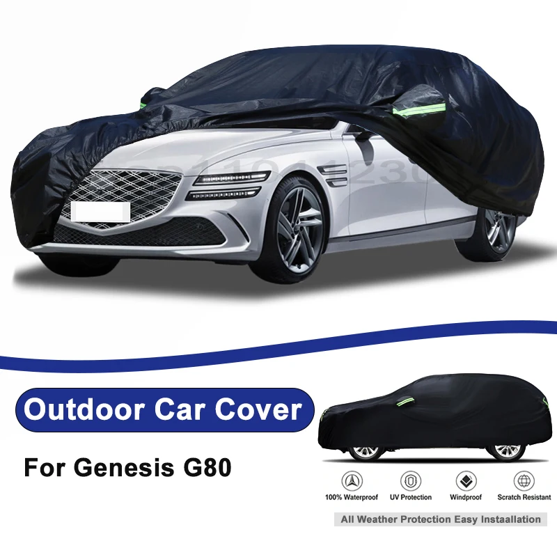 Outdoor Full Car Cover For Genesis G80 with Reflective Strips Waterproof Snowproof Dustproof UV Protection Auto Accessories
Outdoor Full Car Cover For Genesis G80 with Reflective Strips Waterproof Snowproof Dustproof UV Protection Auto Accessories