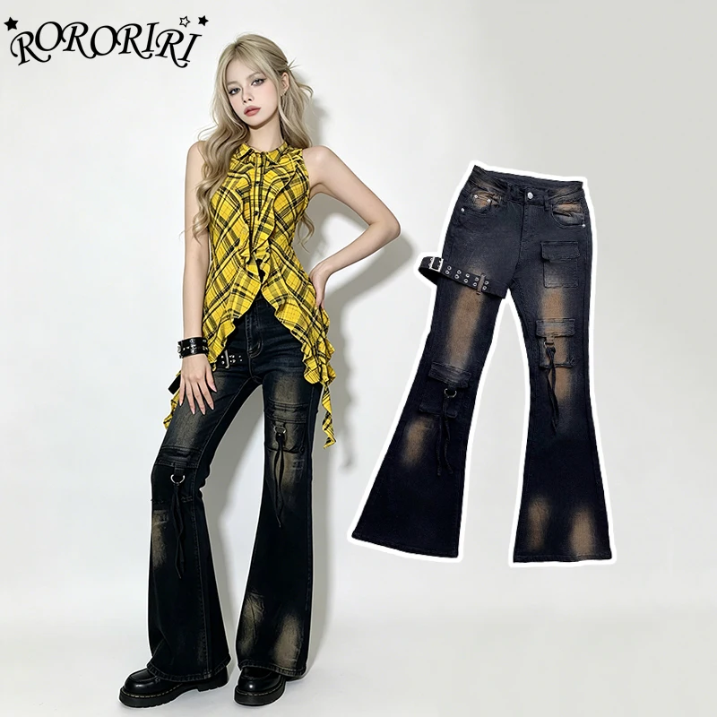 RORORIRI Y2K Bootcut Jeans for Women Korean Going Out Grunge Wash Low Rise Do Old Flare Trousers Vintage Music Festival Outfits
RORORIRI Y2K Bootcut Jeans for Women Korean Going Out Grunge Wash Low Rise Do Old Flare Trousers Vintage Music Festival Outfits